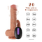20 realísticos vibrador de empurrão de vibração, rotação adulta de Toy For Women 7 do sexo